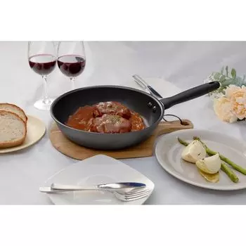 MEYER Frying Pan 26cm IH Gas Fire Gray One ND-743 Meyer s