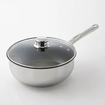 Meyer Maxim SS глубокая кастрюля с крышкой 24 см [] MXS-CP24F серебряный