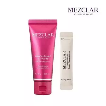 Mezcla Skincare Ectoin Essence BB + Powder Cleanser, 1 pack, 45g