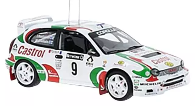 Международная Торговля ixo Toyota Corolla WRC 1997 RAC Rally Завершенный Продукт (КОКУСАЙ БОЭКИ) 1/43 #9 М.Гронхольм/Т.Раутиайнен