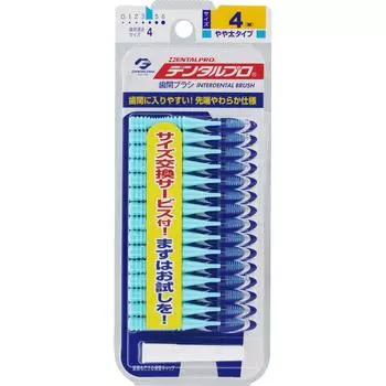 Межзубная щетка Dental Pro (I-образный) Размер 4 Синий M Уход за зубами (межзубные очистители) Межзубная кисть