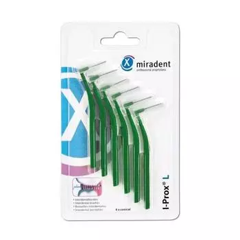 Межзубной ершик Miradent I-Prox L 0,7 мм зеленый 6 шт.