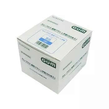 Межзубные щетки Sunstar Gum Pros 50 шт., Г-образной формы (SS (синий))