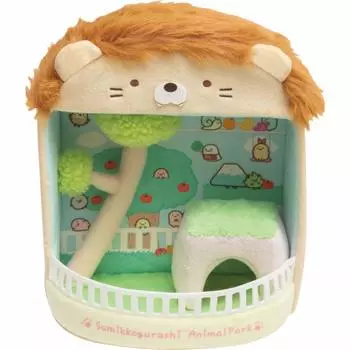 MF06301 Коллекция Sumikko Gurashi Animal Park Sumikko Блестящая плюшевая игрушка Animal Park