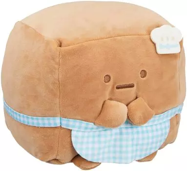 MF35801 Sumikkogurashi Siblings and Sweet Super Mochi Mochi Plush Toy Deputy Manager Sato Cat Shop