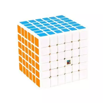 MF6 Cube Speed 6 слоев 68 мм кубики-головоломки для детей cubo Championship 6x6 EducationToy белый