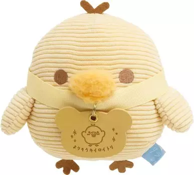 MF71801 Рилаккума, прижимающаяся к плюшевой игрушке Ёрисои Киироитори «Рилаккума, ты»