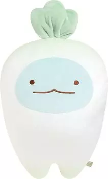 MF93701 Sumikko Gurashi Super Mochi Mochi Hug Toy Lizard «Добро пожаловать! «Табэмоно Коку» (Редис)