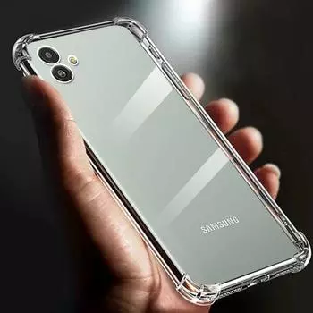 MF 23 утолщенный противоударный чехол из мягкого ТПУ с подушкой безопасности для Samsung Galaxy M14 M13 5g прозрачная задняя крышка M 04 13 Funda for samsung M14 5G прозрачный