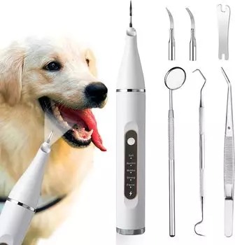 MFDXWCV Собака Собака USB Собака Маленькая IPX6 Кошка Ультразвуковая Кошка Для Кошек и Собак Зубная Щетка, Зубная Щетка, Аккумуляторная, Зубная Щетка, Собаки, Водонепроницаемая,