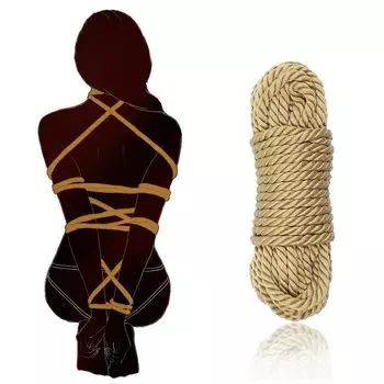 MFMYEE SM бондаж рисовая кровать бондаж секс SM наручники и бондаж секс игрушки игровой реквизит веревка, веревка, канат, лодыжки, набор, ролевая игра (20м)