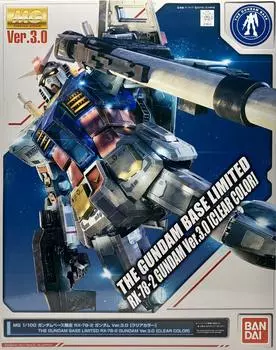 MG 1100 Gundam Base Limited RX-78-2 Gundam Ver.3.0 [Прозрачный цвет] Мобильный доспех Gundam