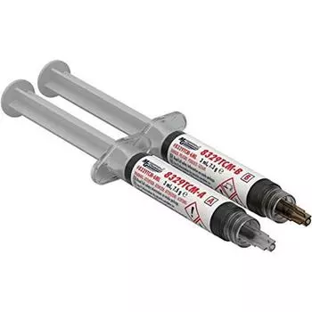 MG Chemicals 8329TCM Теплопроводный клей средней степени отверждения 14 г 2 дозатора темно-серого цвета по 6 мл K, набор объемом 6 мл, 1 шт.