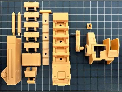 MG Full Armor Gundam Modification MS Detail Up Parts Made by 3D Printer PLA 1/100 FA-78-1B (Type B) [Product]
