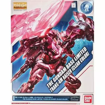 MG Gundam Base Limited Trans Am Riser Mobile Suit Gundam OO 1/100 [Прозрачный цвет] (Двойной О)