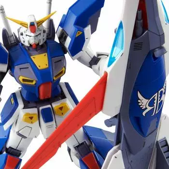 MG Gundam F90 Mission Pack I Тип Battle 1/100 (Технические характеристики Юпитера) синий