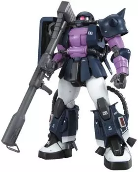 MG Мобильный доспех Гандам Высокомобильный Тип Zaku Черный Тройная Звезда Характеристики Масштаб Пластиковая Модель MS-06R Ver.2.0 1/100 Цветовая кодировка