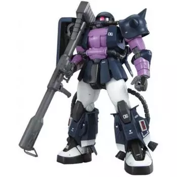 MG Mobile Suit Gundam MS-06R High Mobility Type Zaku Black Triple Star Specification Ver.2.0 1100 Scale Color-coded Plastic Model