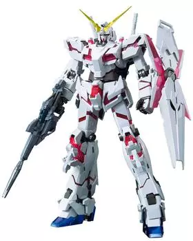 MG Mobile Suit Gundam UC Unicorn Gundam Frame TWIN FRAME Titanium Finish Plastic Model (Red/Green EDITION) 1/100 Color-coded