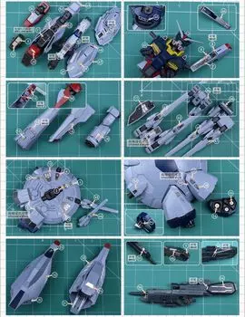 MG Providence Gundam модификация детализированная высококачественные металлические детали с водостойкой наклейкой 1/100 серебряный