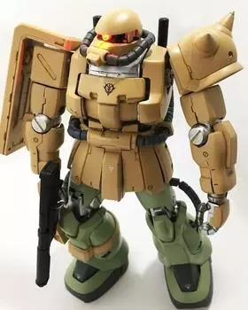 MG Zaku II F2 тип база Пластиковая модель Интернет-магазин 1/100 MS-06F-2 (Спецификация кимберлита) (Только хобби)