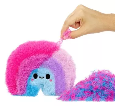 MGA Entertainment Fluffie Stuffiez Series 1 Small Plush Toy Rainbow -