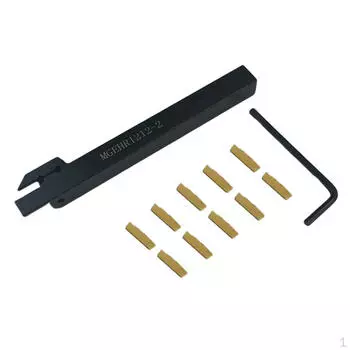 MGEHR1212-2 Держатель отрезного инструмента для токарного станка + 10 шт. MGMN200 Вставка