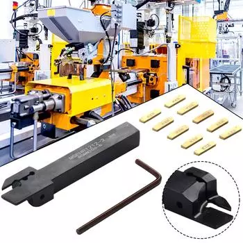 MGMN200-Вставки с MGEHR1212-2 12x12 мм, держатель токарного отрезного инструмента для прорезки канавок ~