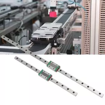 MGN12 MGN12H Направляющая, скользящий блок, миниатюрный прочный подшипник, стальная линейная направляющая высокой твердости для 3D-принтера 1