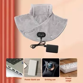 Мгновенная электрическая грелка с 3 вариантами нагрева, облегчение боли, автоматическое отключение, регулируемая, теплая зима фиолетовый