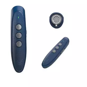 Мгновенно прекратите нежелательный лай с помощью этого автоматического ультразвукового отпугивателя собак. синий