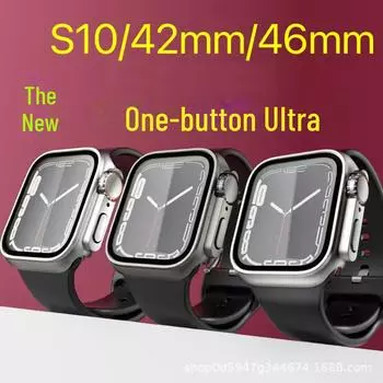 Мгновенно превратите свои часы Apple S10 в защитный чехол 49Ultra 40mm