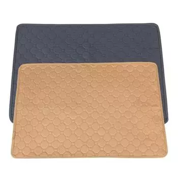 Мгновенно впитывающая подстилка для мочи домашних животных, противоскользящая, легко сохнущая, подстилка для дрессировки кошек, моющаяся, многоразовая подстилка для мочи домашних животных XXS30*30cm