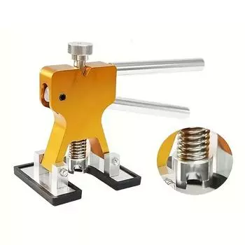 Мгновенное исправление вмятин на автомобиле - комплект для ремонта вмятин без покраски - удаление мелких вмятин и устранение повреждений кузова автомобиля dent lifter+ 18 tabs