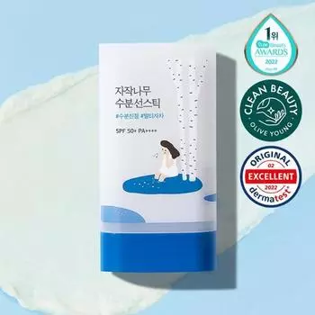[Мгновенное охлаждение] Round Lab Birch Moisture Sun Stick 19 г, солнцезащитный крем из Кореи