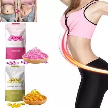 Мгновенное средство от зуда, детоксикация, похудение и укрепление R-epair, P-ink и нежные натуральные капсулы 5 мл One Size розовый