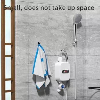 Мгновенные водонагреватели с ЖК-цифровым дисплеем, термостатическое устройство для нагрева воды для душа, ванная комната