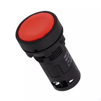 Мгновенный кнопочный переключатель 22 мм с креплением для аварийной остановки с плоской головкой для машинного оборудования