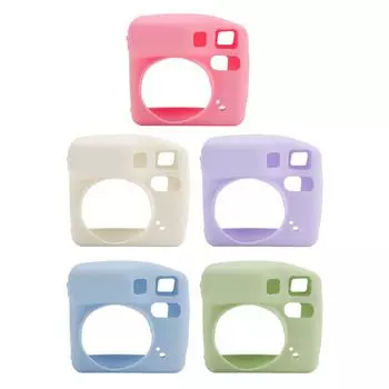 Мгновенный силиконовый защитный чехол для камеры SE, устойчивый к падению, мягкий чехол, чистый цвет Pink