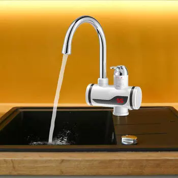 Мгновенный водопроводный кран для кухни без бака, нагревательный кран для автофургона, ресторана, кафе