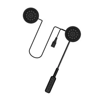 MH01 Bluetooth-совместимая 5.0 перезаряжаемая мотоциклетная гарнитура с громкой связью, наушники для шлема