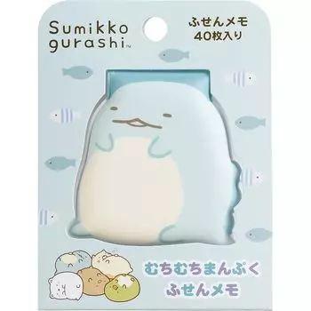 MH23404 Sumikkogurashi Plump sticky note memo lizard