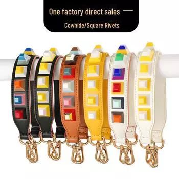 MHS-B-16 Акриловый квадратный рюкзак для ногтей с коротким плечевым ремнем