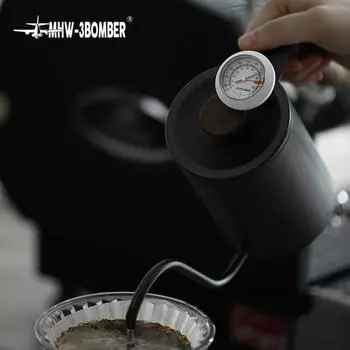 MHW-3BOMBER 0 to100 циферблатный термометр для кофейника кувшин для вспенивания молока профессиональный кафе кухня инструменты для измерения температуры