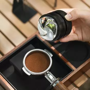 MHW-3BOMBER 58.35MM Кофейный распределитель Кофейный выравниватель Гравитационный адаптивный эспрессо Распределение Регулируемая глубина Инструменты бариста 58.35mm