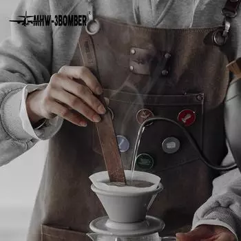 MHW-3BOMBER прочные мешалки из ореха винтажные мешалки из цельного дерева с текстурой изысканные домашние кухонные принадлежности для бариста