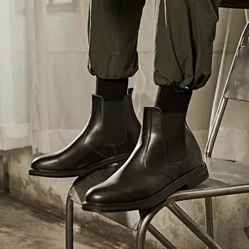 Miami Project MF 2093 Ботинки челси из коровьей кожи Victoria Vanta Black-2093 240