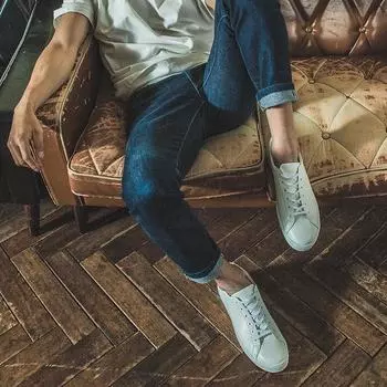 Miami Project MF 2291 Кроссовки Bias Cowhide Low Jet White-2291 240