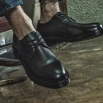 [MIAMI PROJECT] Туфли дерби Dante Cowhide 3 Hole MF 2691 Vanta Black, 2691, 7000002818, популярная корейская обувь 250