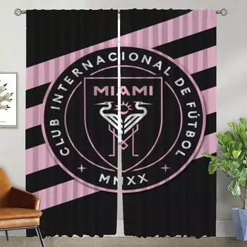 Miamies Curtains for Bedroom Modern Living Room Curtains 2 Pieces Shades Window Curtain Halloween Decoration Partition Kitchen W50xH70cmx2pcs-CL